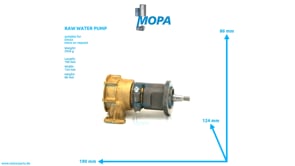 RAW WATER PUMP - 04229524 suitable for Deutz engines