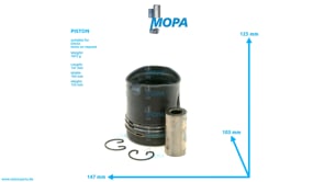 PISTON - 04232423 suitable for Deutz engines