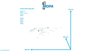 INJECTION LINE SET - 04232490 suitable for Deutz engines