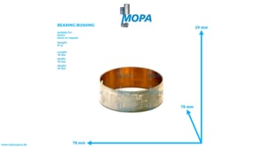BEARING BUSHING - 04257082 suitable for Deutz engines