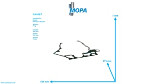 GASKET - 04261959 suitable for Deutz engines
