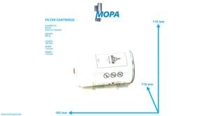 FILTER CARTRIDGE - 04504438 suitable for Deutz engines