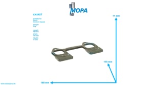 GASKET - 04904705 suitable for Deutz engines