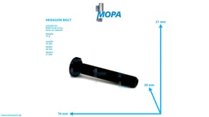 HEXAGON BOLT - 06017344319 suitable for MAN D engines