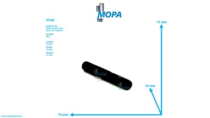 STUD - 06062250813 suitable for MAN D-engines