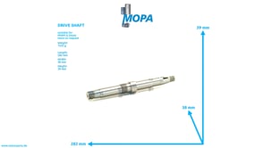 DRIVE SHAFT - 12027397 suitable for MWM & Deutz engines