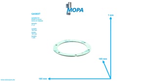 GASKET - 12031493 suitable for MWM & Deutz engines