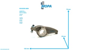 ROCKER ARM - 12032876 suitable for MWM & Deutz engines ROCKER ARM - 12032876 suitable for MWM & Deutz engines