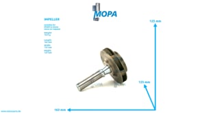 IMPELLER - 12067248 suitable for MWM & Deutz engines
