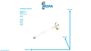 AUSLASSVENTIL - 12069915 passend für MWM & Deutz Motoren