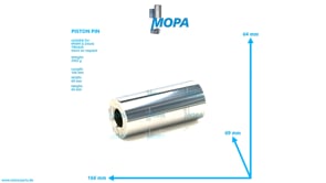 KOLBENBOLZEN - 12128933 passend für MWM & Deutz Motoren