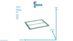 GASKET - 12135565 suitable for MWM & Deutz engines