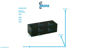 INSULATOR - 12154098 suitable for MWM & Deutz engines