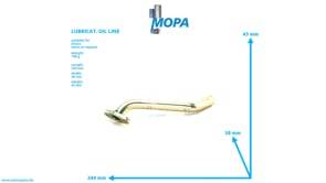 LUBRICAT. OIL LINE - 12159911 suitable for Deutz engines