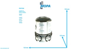 PISTON - 12160885 suitable for MWM & Deutz engines PISTON - 12160885 suitable for MWM & Deutz engines