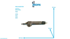 FUEL INJECTOR - 12171339 suitable for MWM & Deutz engines