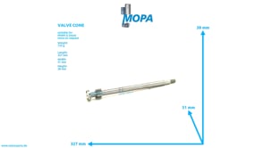 VALVE CONE - 12182507 suitable for MWM & Deutz engines