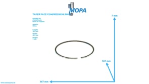 MINUTENRING - 12183993 passend für MWM & Deutz Motoren