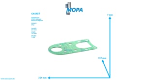 GASKET - 12184462 suitable for MWM & Deutz engines