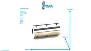 PISTON PIN - 12188700 suitable for MWM & Deutz engines