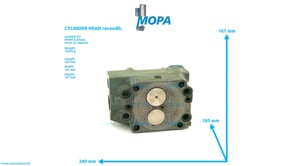 CYLINDER HEAD recondit. - 12190016RECON suitable for MWM & Deutz engines