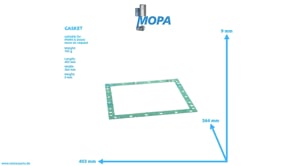 GASKET - 12210923 suitable for MWM & Deutz engines