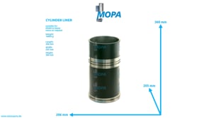 CYLINDER LINER - 12211178 suitable for MWM & Deutz engines CYLINDER LINER - 12211178 suitable for MWM & Deutz engines