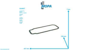 GASKET - 12270876 suitable for Deutz engines
