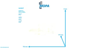 DICHTUNG - 12280910 passend für MWM & Deutz Motoren