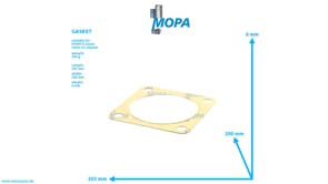GASKET - 12281072 suitable for MWM & Deutz engines