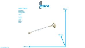 INLET VALVE - 12283254 suitable for MWM & Deutz engines