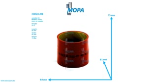 SCHLAUCHLEITUNG - 12316322 passend für MWM & Deutz Motoren