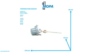 TEMPERATURFUEHLER - 12404321 passend für MWM & Deutz Motoren