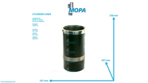 CYLINDER LINER - 12453387 suitable for MWM & Deutz engines CYLINDER LINER - 12453387 suitable for MWM & Deutz engines