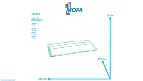 GASKET - 12453615 suitable for MWM & Deutz engines GASKET - 12453615 suitable for MWM & Deutz engines
