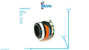 KOMPENSATOR - 12453855 passend für MWM & Deutz Motoren