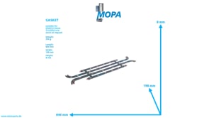 GASKET - 12515565 suitable for MWM & Deutz engines