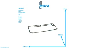 GASKET - 12851735 suitable for Deutz engines