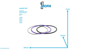 GASKET SET - 20520607 suitable for Volvo/Volvo Penta engines