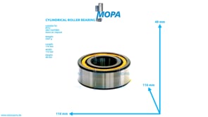ZYLINDERROLLENLAGER - 205412223005 passend für MTU Motoren ZYLINDERROLLENLAGER - 205412223005 passend für MTU Motoren