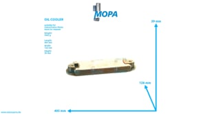 OIL COOLER - 20729259 suitable for Volvo/Volvo Penta engines