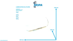 SCHMIEROELFILTER - 21707133 passend für Volvo/Volvo Penta Motoren