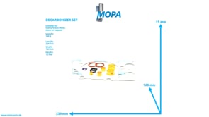 DECARBONIZER SET - 270949 suitable for Volvo/Volvo Penta engines