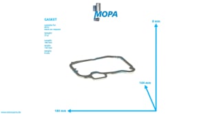 GASKET - 3550150021 suitable for MTU engines