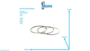 KOLBENRINGSATZ - 3826935 passend für Volvo/Volvo Penta Motoren