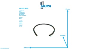 INTAKE HOSE - 3909970682 suitable for MTU engines