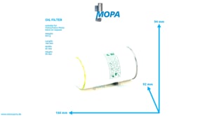 OIL FILTER - 423135 suitable for Volvo/Volvo Penta engines