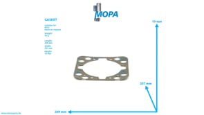 DICHTUNG - 5010631280 passend für MTU Motoren