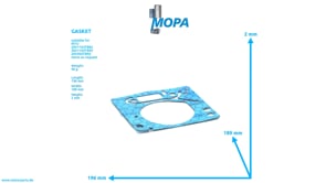 DICHTUNG - 5030611980 passend für MTU Motoren