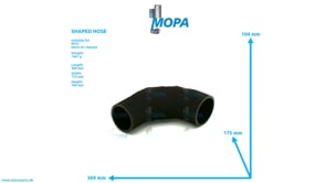 SHAPED HOSE - 5069971282 suitable for MTU engines